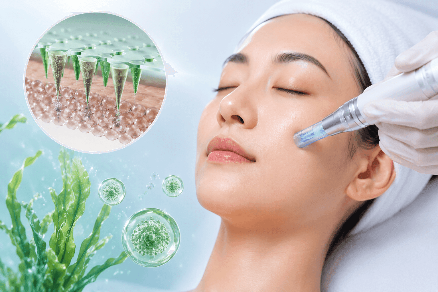 VI KIM TẢO BIỂN EXOSOME: CÔNG NGHỆ TÁI TẠO DA DÀNH CHO LÀN DA YẾU