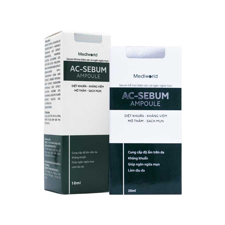 AC Sebum Ampoule – Tinh chất kiểm soát dầu & hỗ trợ trị mụn